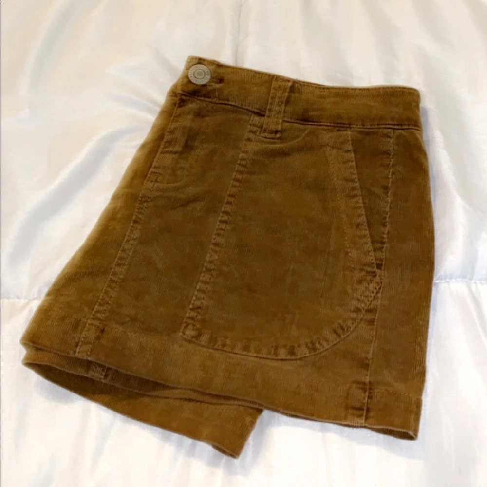 Corduroy Mini Skirt